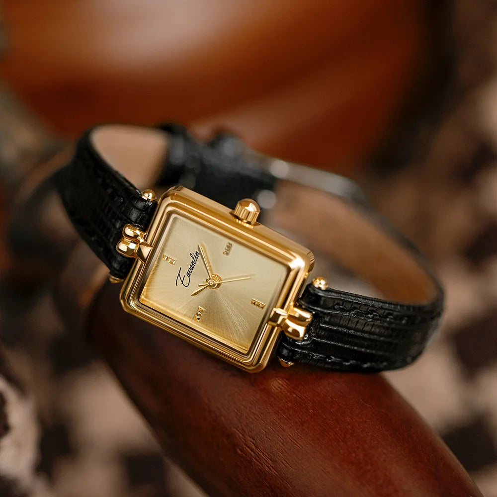 Eavanlin Leather Watch